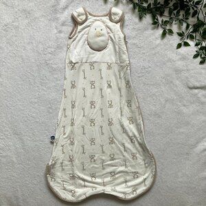 Nested Bean Zen Sack Premier 6-15M | GUC Bamboo Baby Sleep Sack Giraffe Print